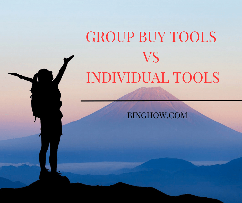 Group Buy Tools vs Individual Tools